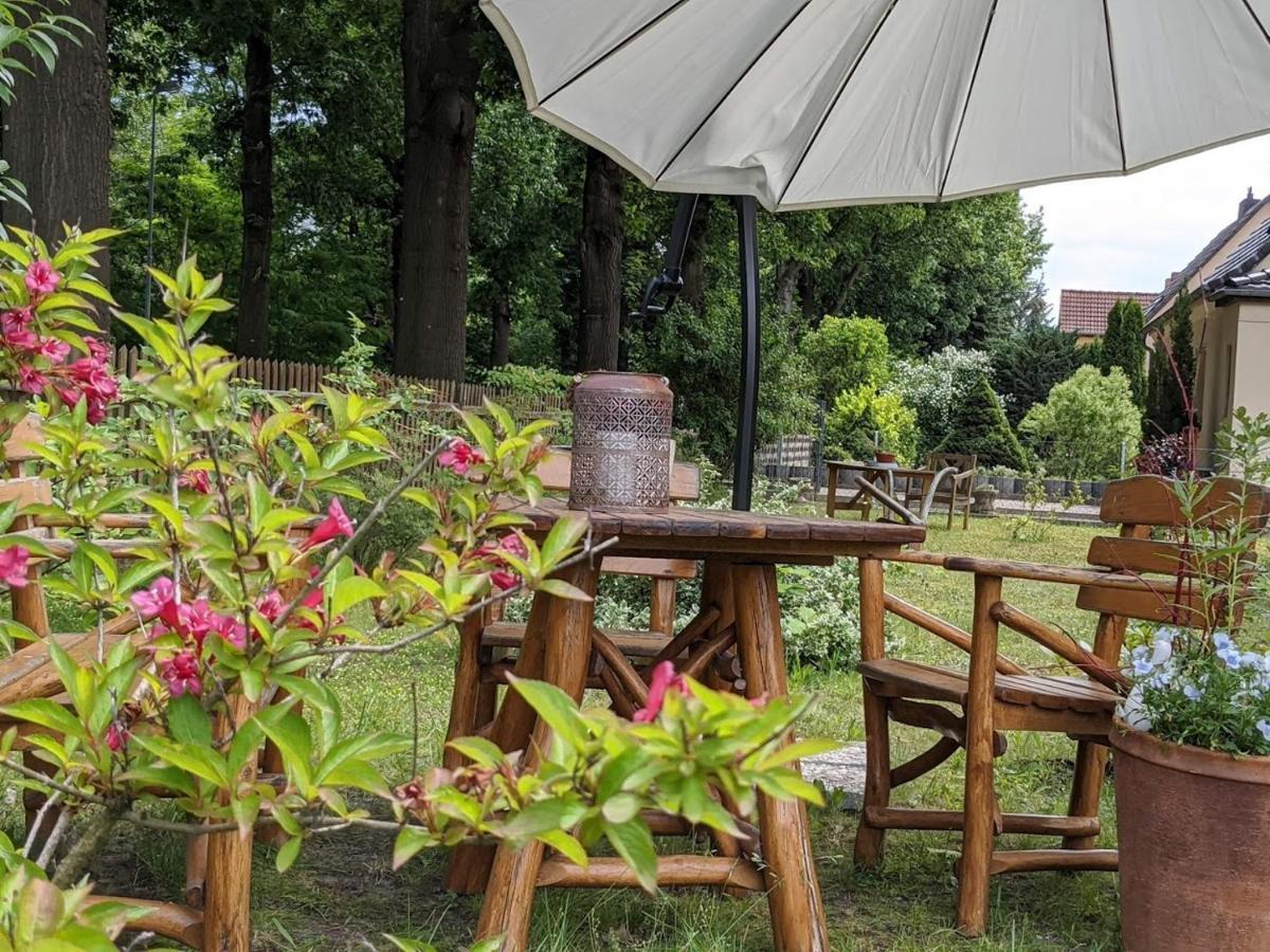 Helenes Ferienwohnung Auf Dem Bauernhof - Lausitzer Seenland Lauta Экстерьер фото
